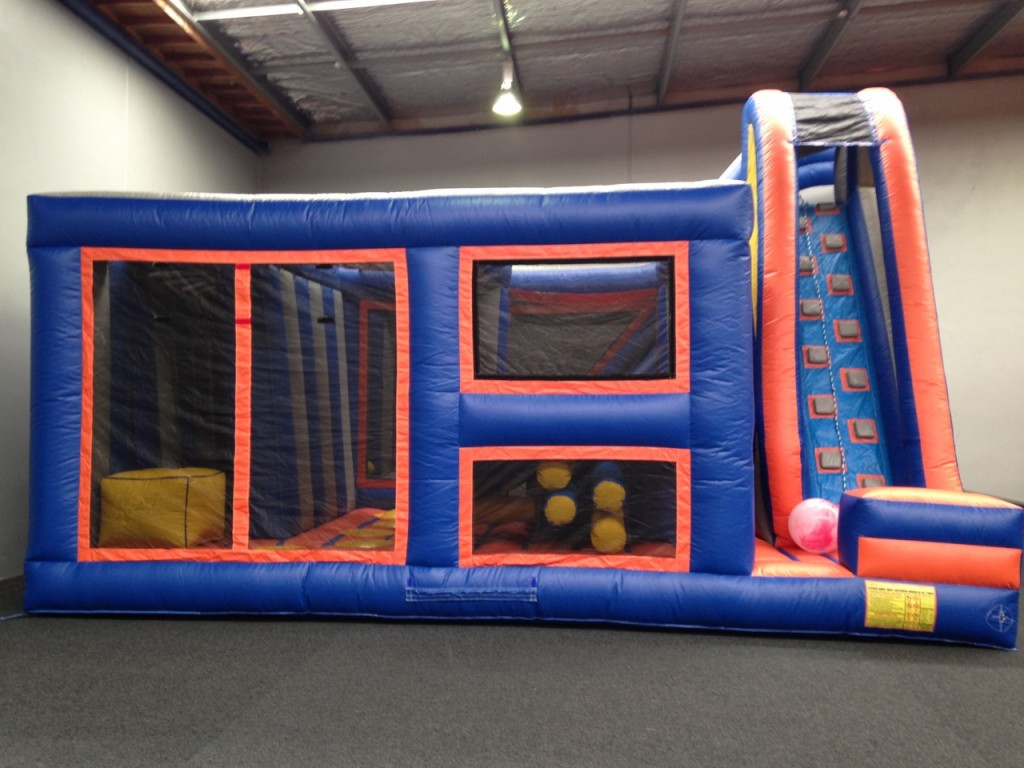 Our new obstacle course!
